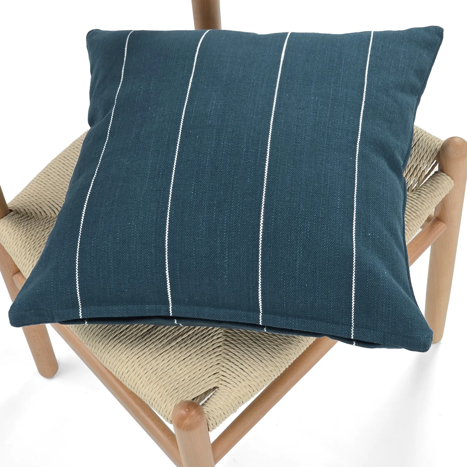 Kissenbezug - Martina Stripe (blau/weiß)
