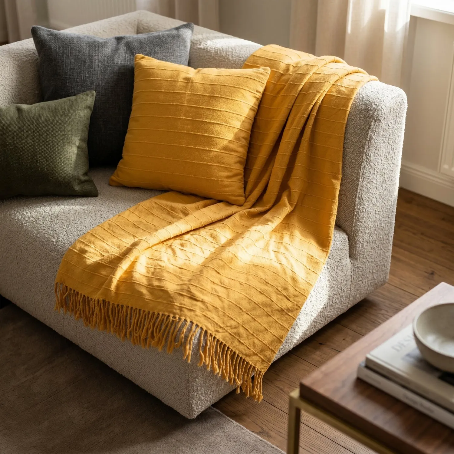 Kissenbezug - Nalani cotton cushion cover (orange)