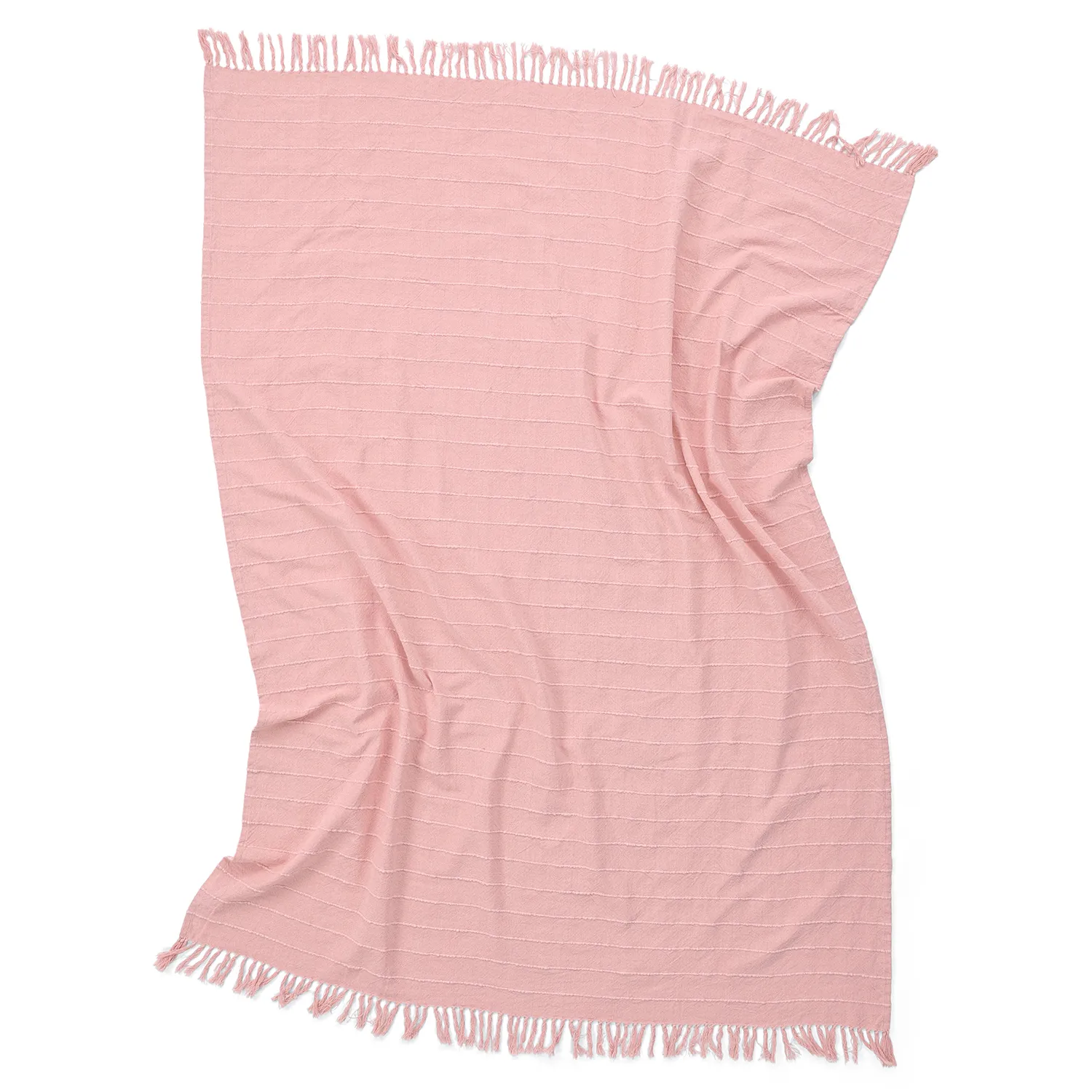Decken - Nalani cotton throw (rosa)