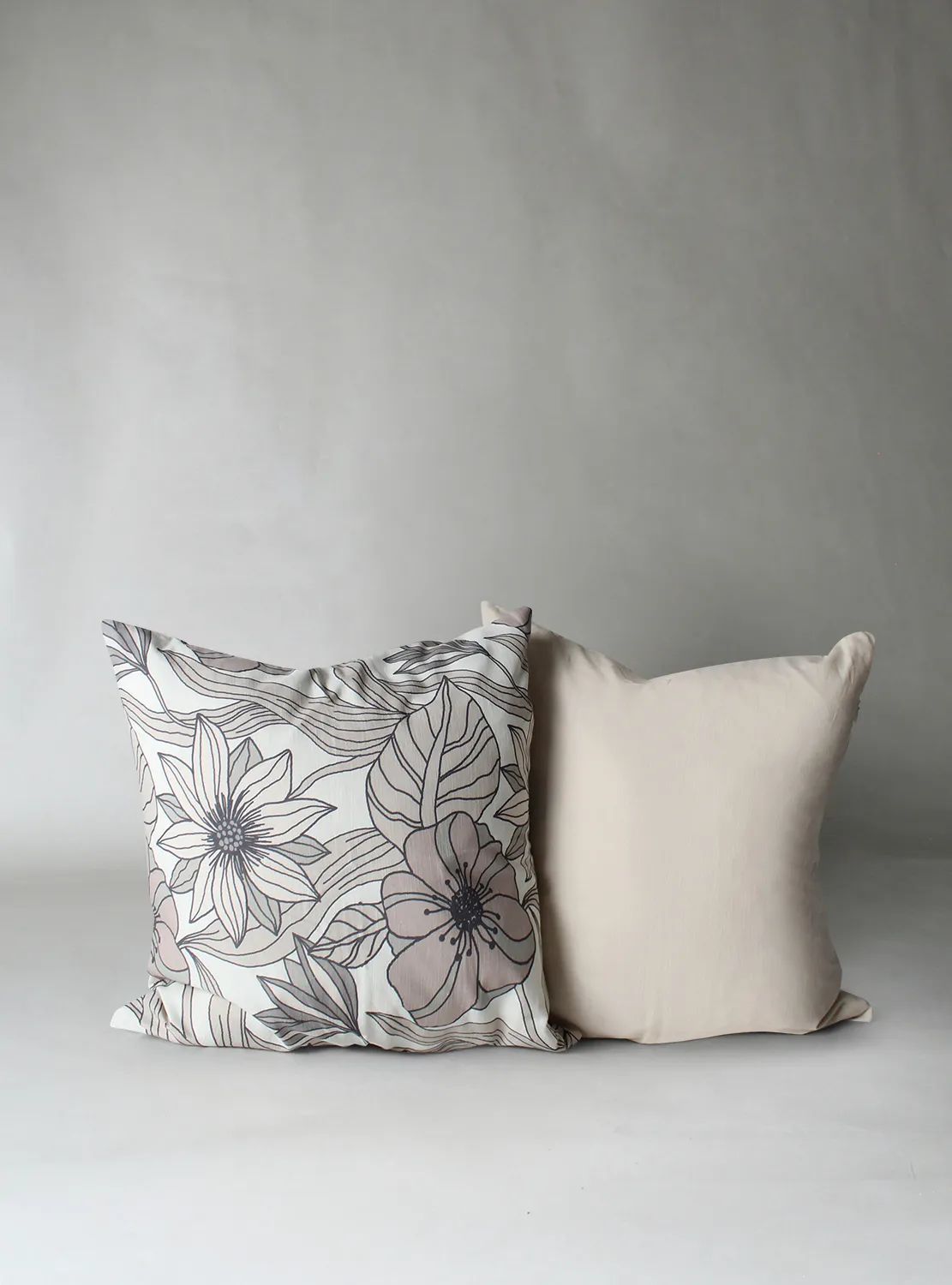 Kissenbezug x 2 - Aurelia (beige)