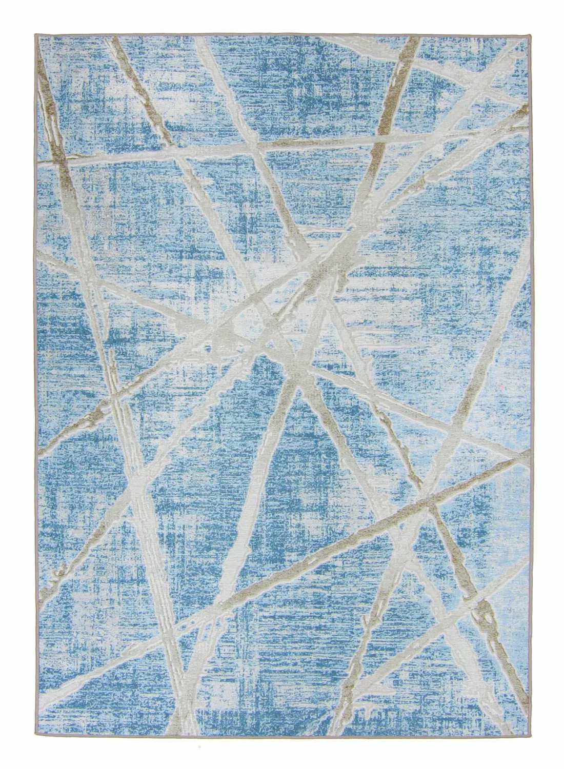 Wilton-Teppich - Lagos (blau)