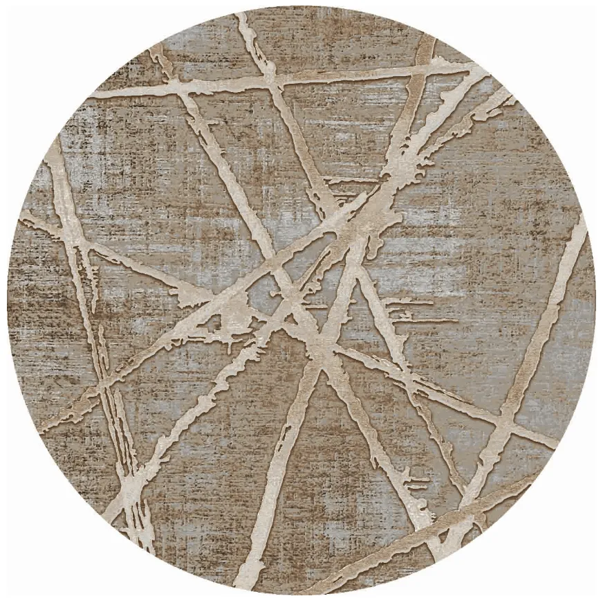 Rund Teppich - Lagos (beige)