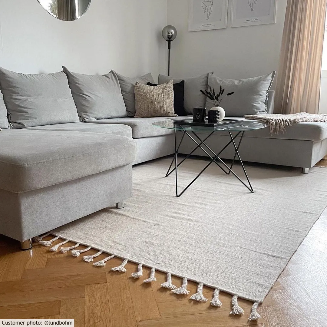 Wollteppich - Malana (beige)