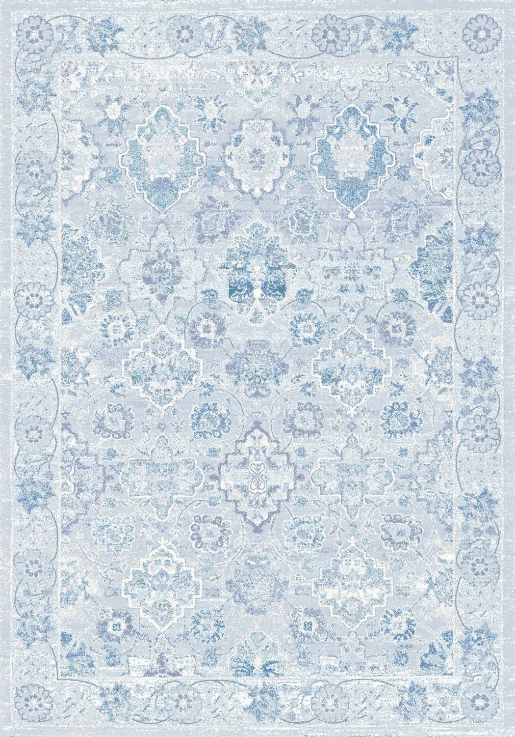 Wilton-Teppich - Magnolia (blau)