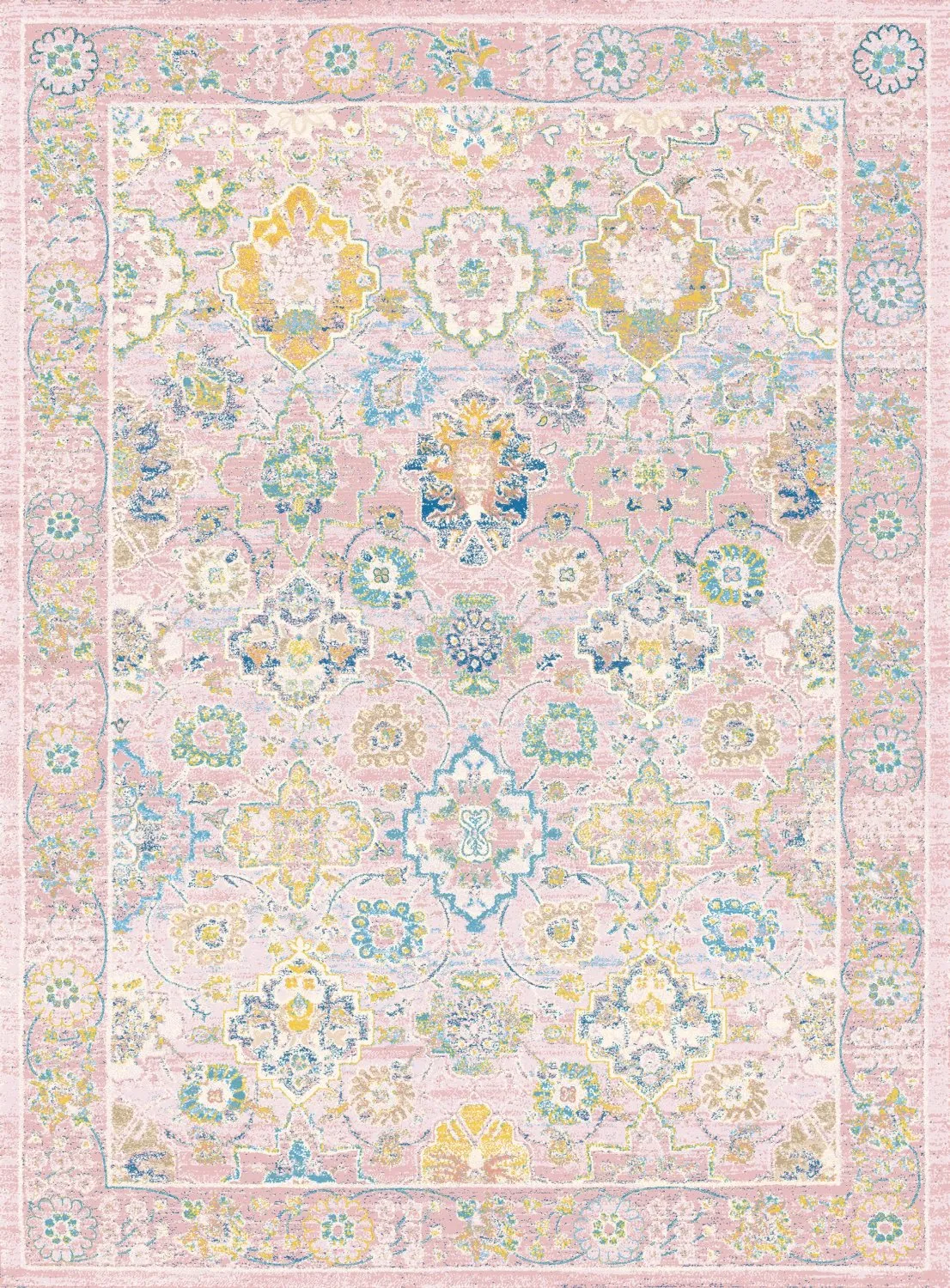 Wilton-Teppich - Magnolia (rosa)
