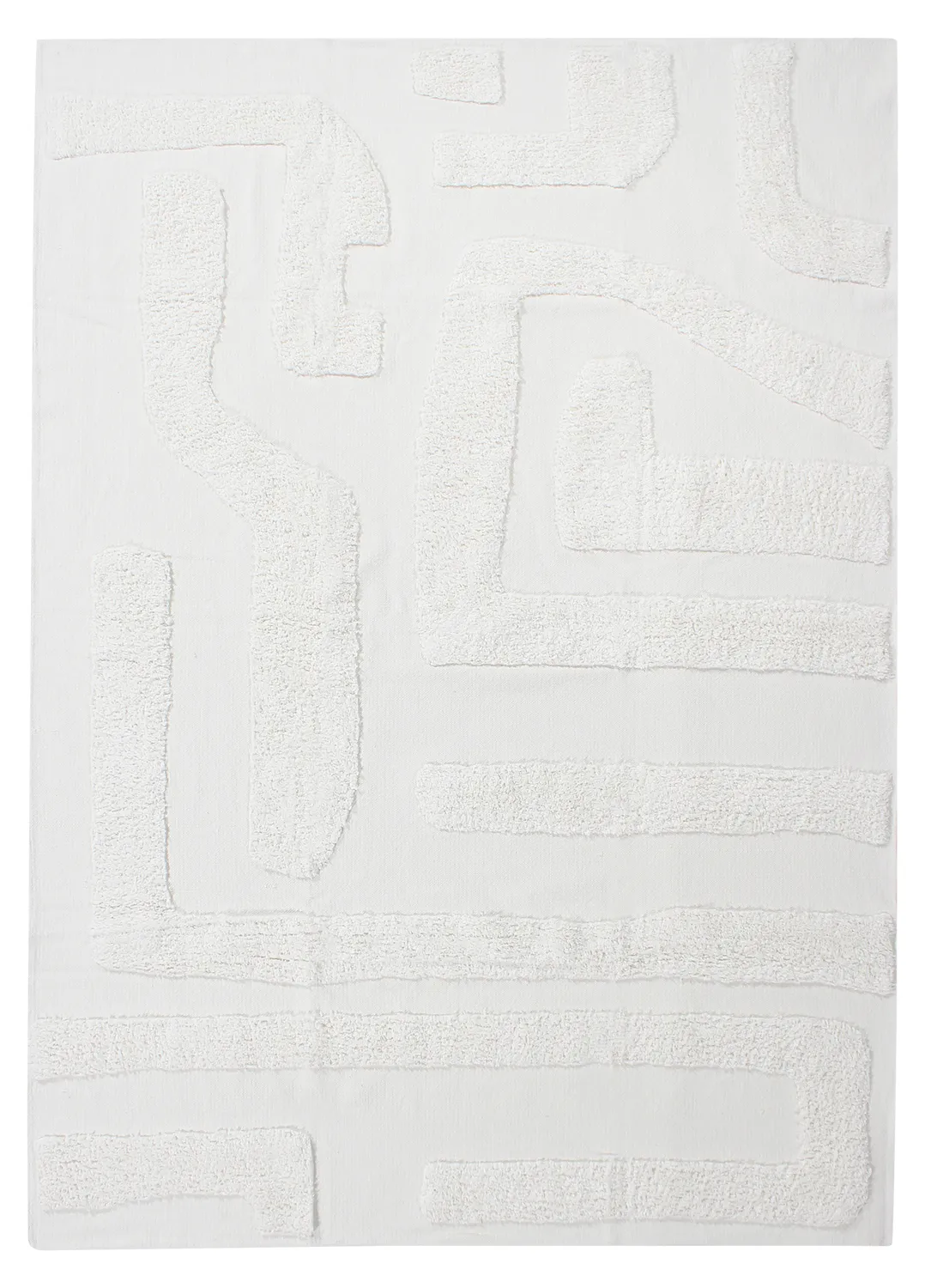 Hochflorteppiche - Alexa Natural Cotton Shaggy (offwhite)