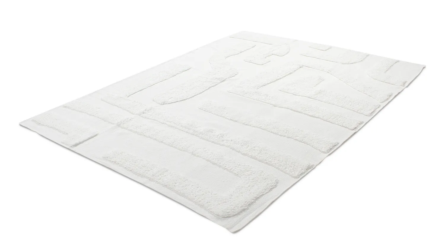 Hochflorteppiche - Alexa Natural Cotton Shaggy (offwhite)
