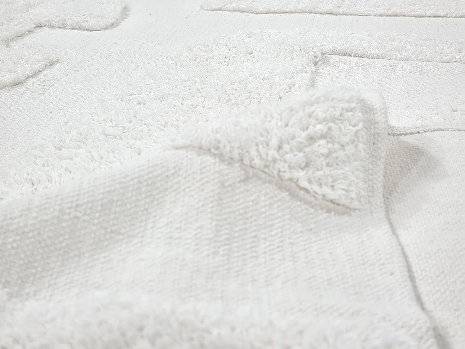 Hochflorteppiche - Alexa Natural Cotton Shaggy (offwhite)