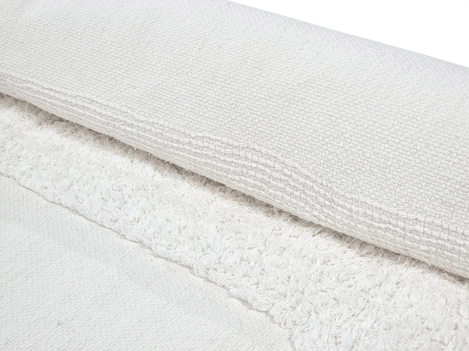 Hochflorteppiche - Alexa Natural Cotton Shaggy (offwhite)