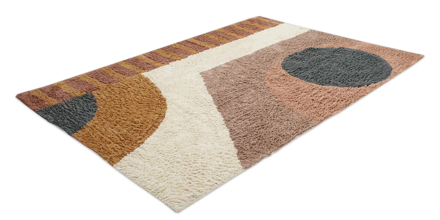 Hochflorteppiche - Alpe Natural Cotton Shaggy (multi)