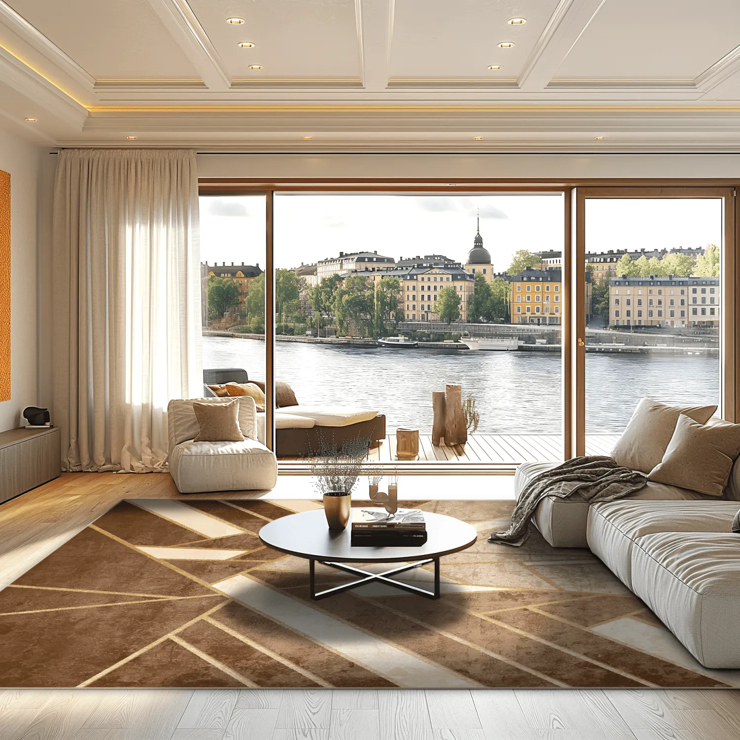Wilton-Teppich - Amasra (beige)
