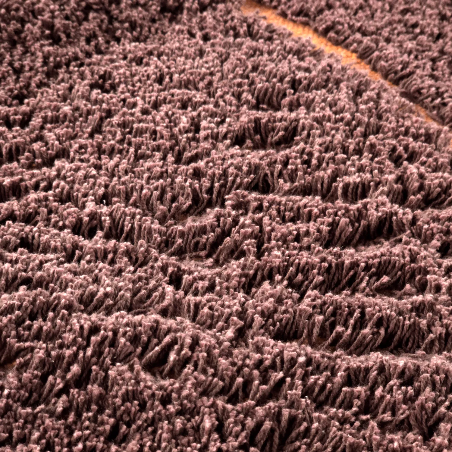 Hochflorteppiche - Bellevue Natural Cotton Shaggy (rot/orange)
