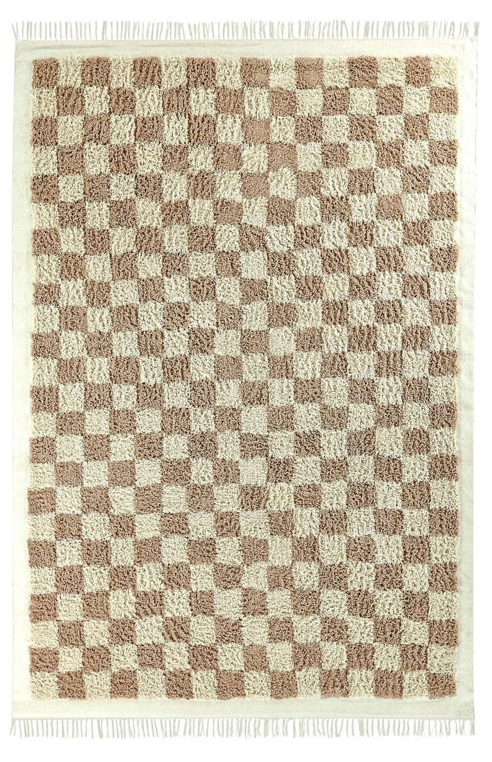 Hochflorteppiche - Elsey Natural Cotton Shaggy (creme/sand)
