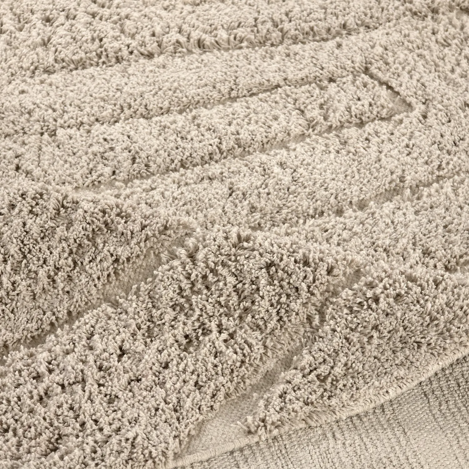 Hochflorteppiche - Farley Natural Cotton Shaggy (beige)