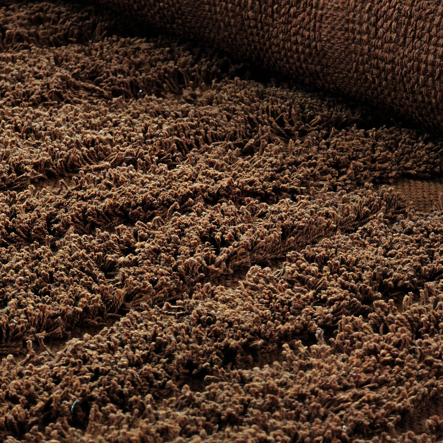 Hochflorteppiche - Farley Natural Cotton Shaggy (braun)