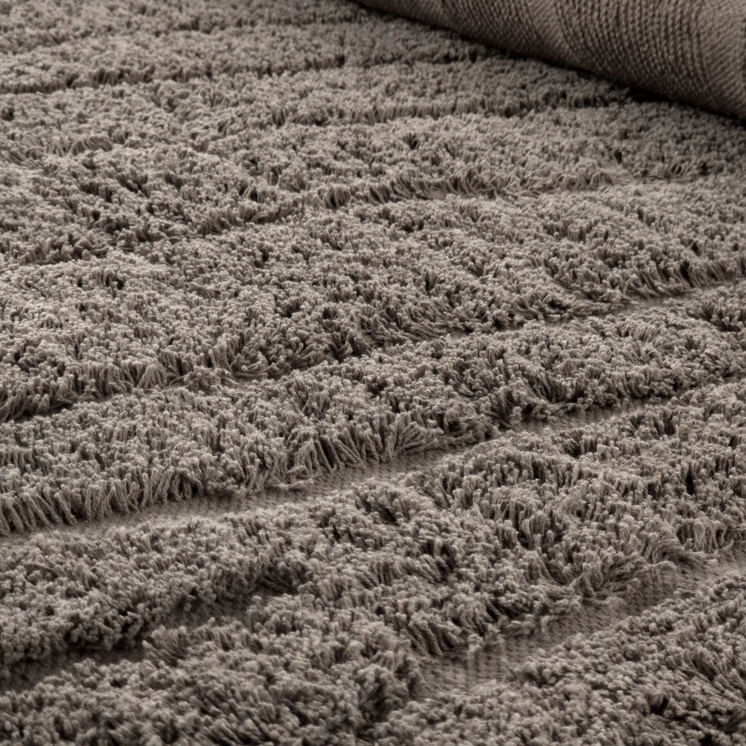 Hochflorteppiche - Farley Natural Cotton Shaggy (taupe)