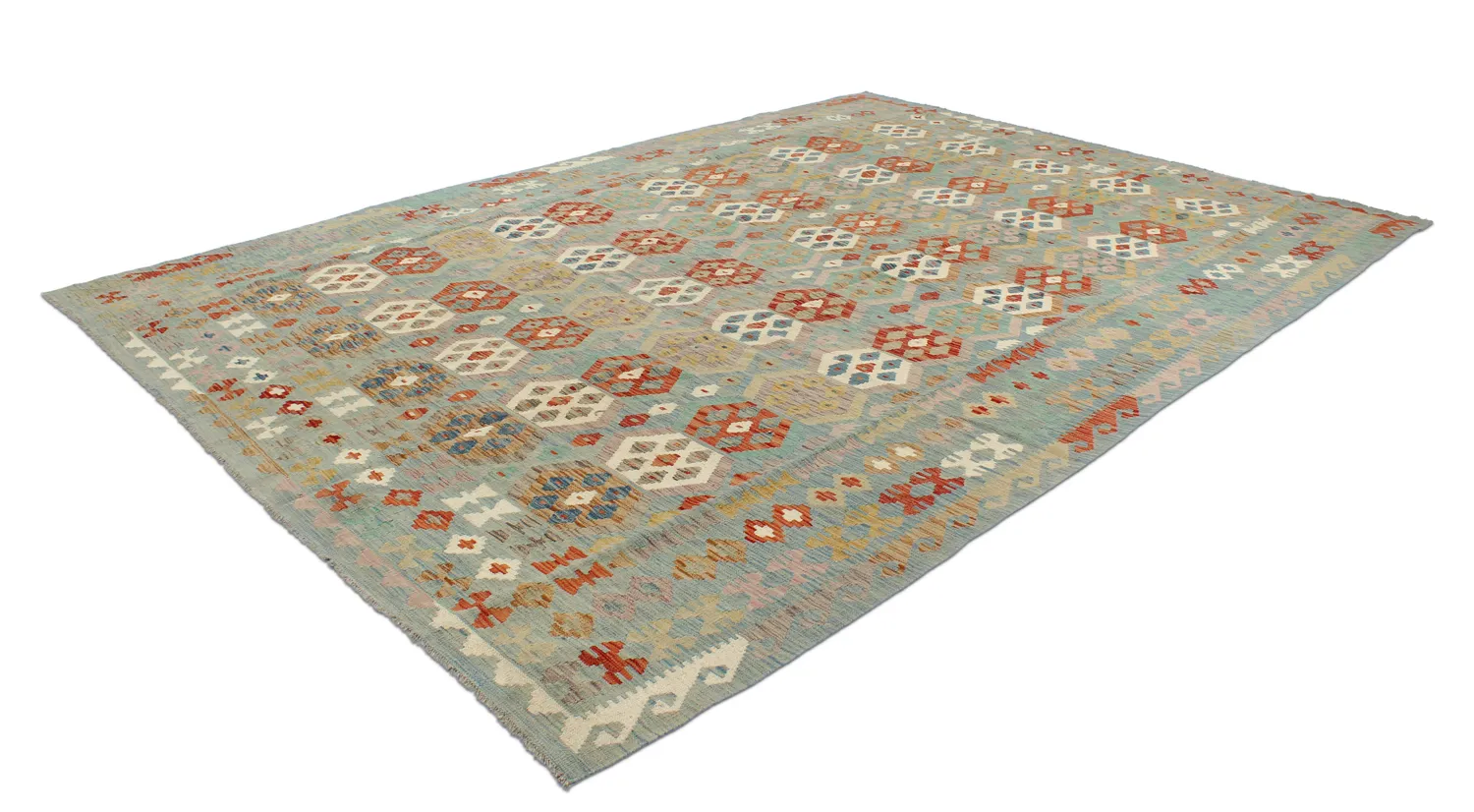 Orientalischer Kelim-Teppich 356 x 256 cm