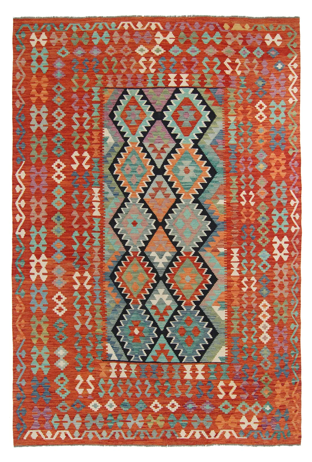Orientalischer Kelim-Teppich 299 x 202 cm