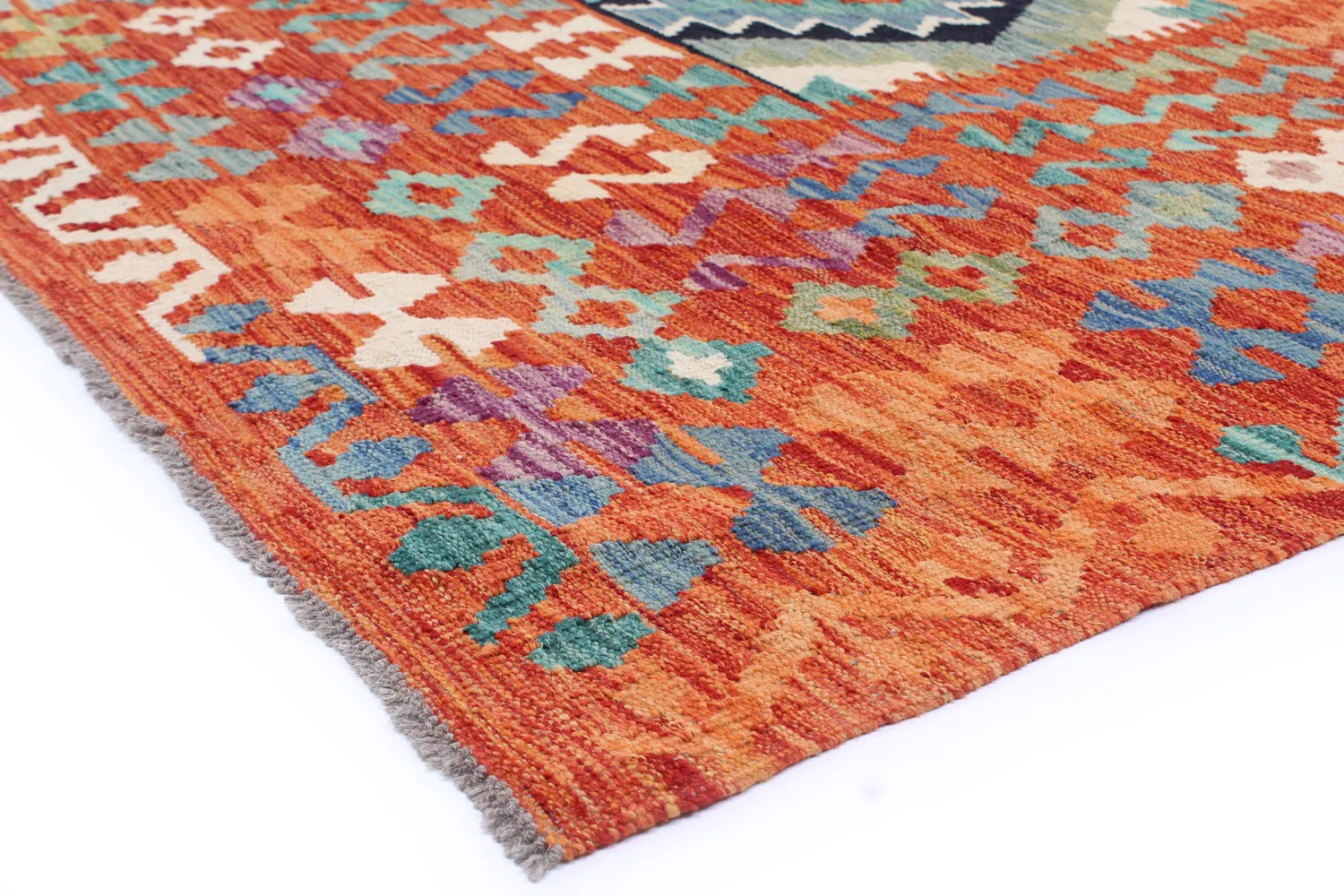 Orientalischer Kelim-Teppich 299 x 202 cm