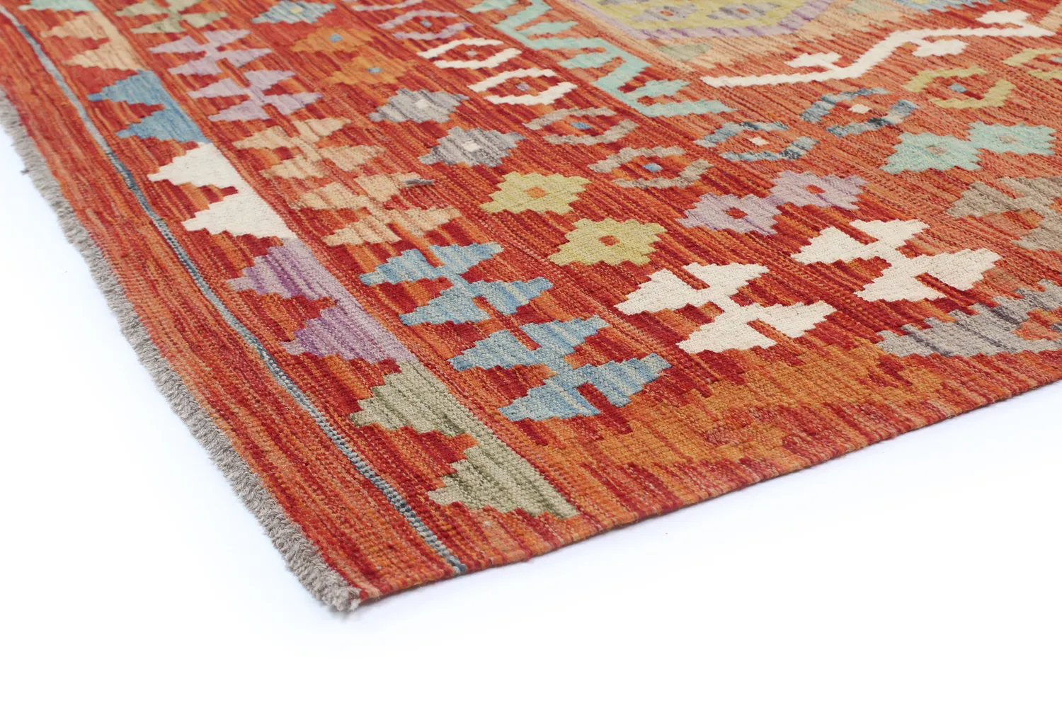 Orientalischer Kelim-Teppich 303 x 199 cm