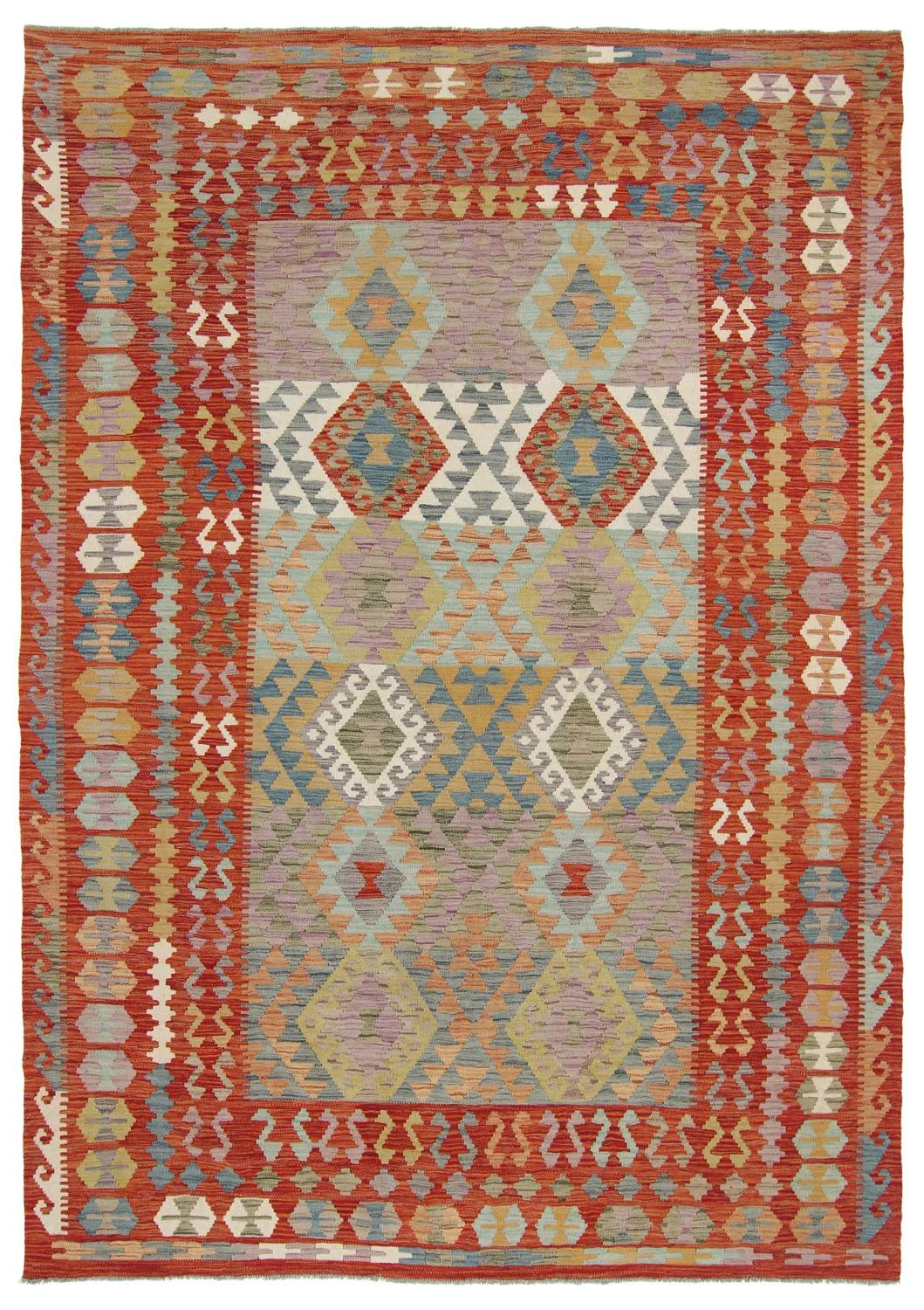 Orientalischer Kelim-Teppich 292 x 202 cm