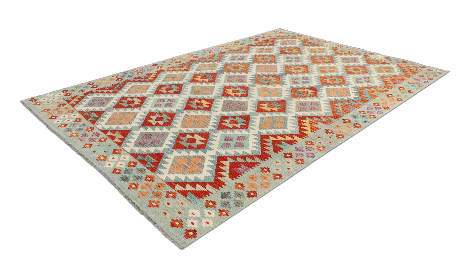 Orientalischer Kelim-Teppich 297 x 200 cm