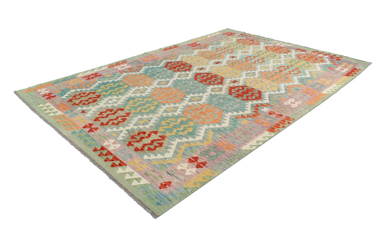 Orientalischer Kelim-Teppich 293 x 206 cm