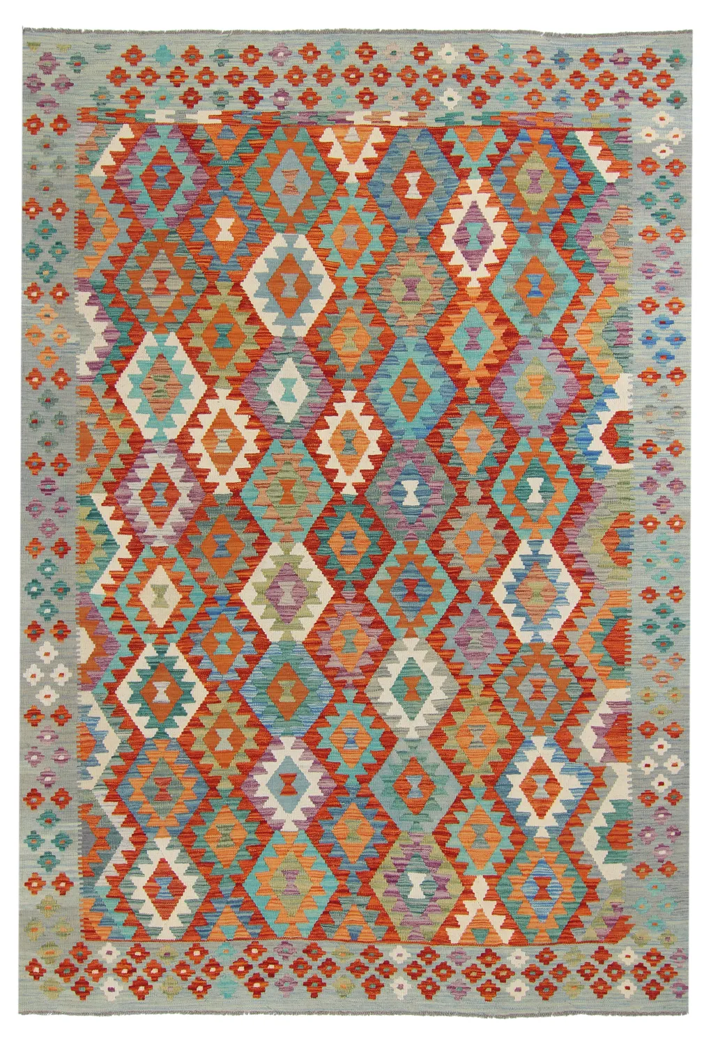 Orientalischer Kelim-Teppich 293 x 204 cm