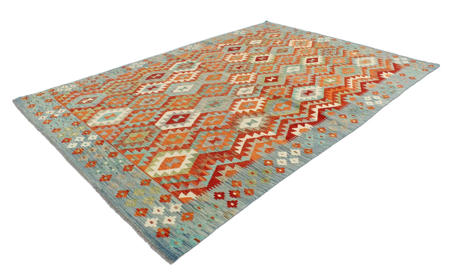 Orientalischer Kelim-Teppich 293 x 205 cm