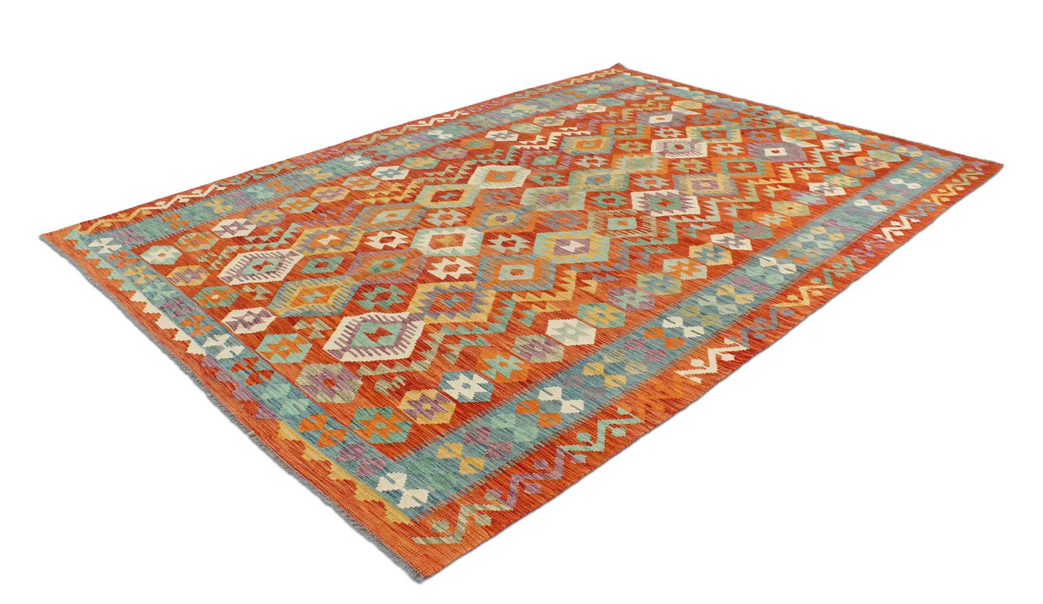 Orientalischer Kelim-Teppich 288 x 202 cm