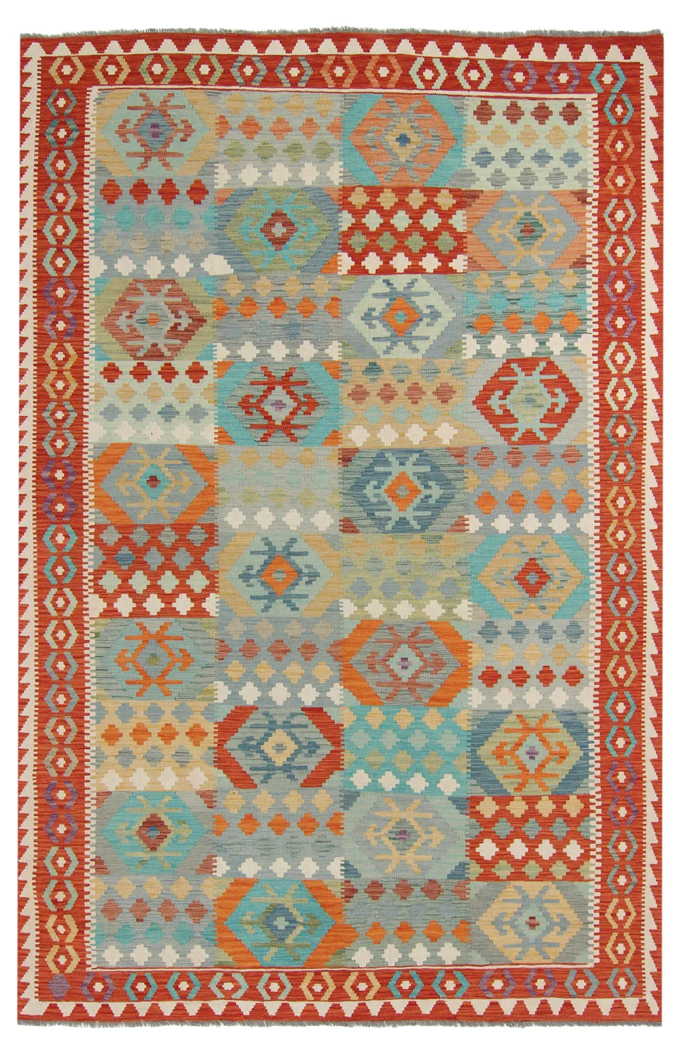 Orientalischer Kelim-Teppich 298 x 203 cm