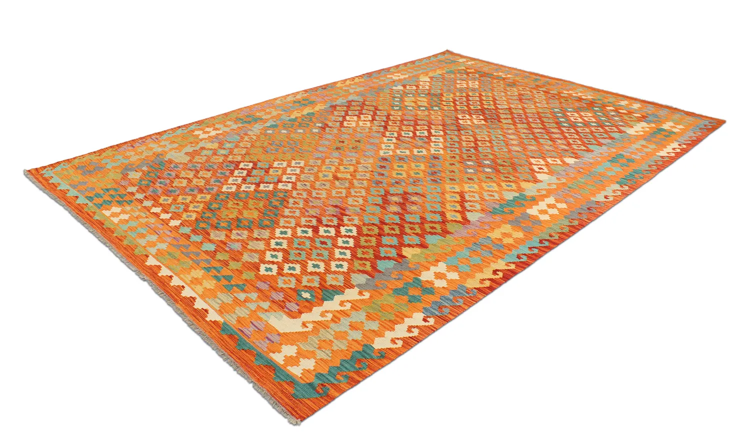 Orientalischer Kelim-Teppich 292 x 200 cm