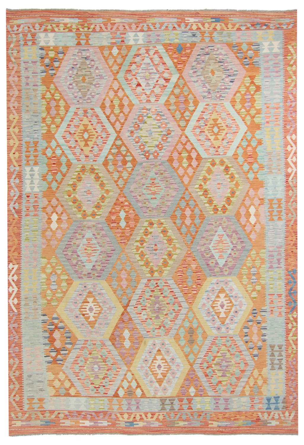 Orientalischer Kelim-Teppich 304 x 208 cm