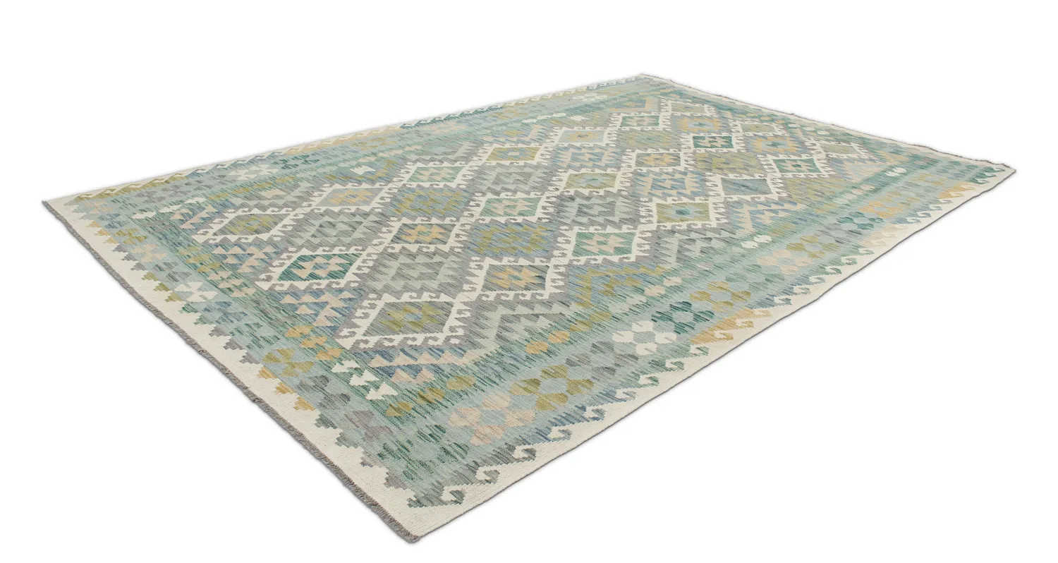 Orientalischer Kelim-Teppich 307 x 199 cm