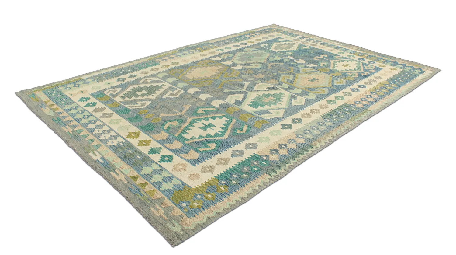 Orientalischer Kelim-Teppich 299 x 205 cm