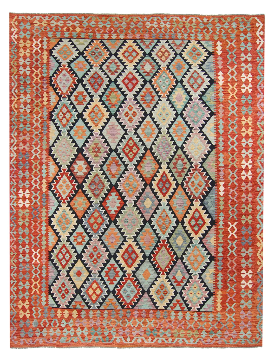 Orientalischer Kelim-Teppich 363 x 280 cm