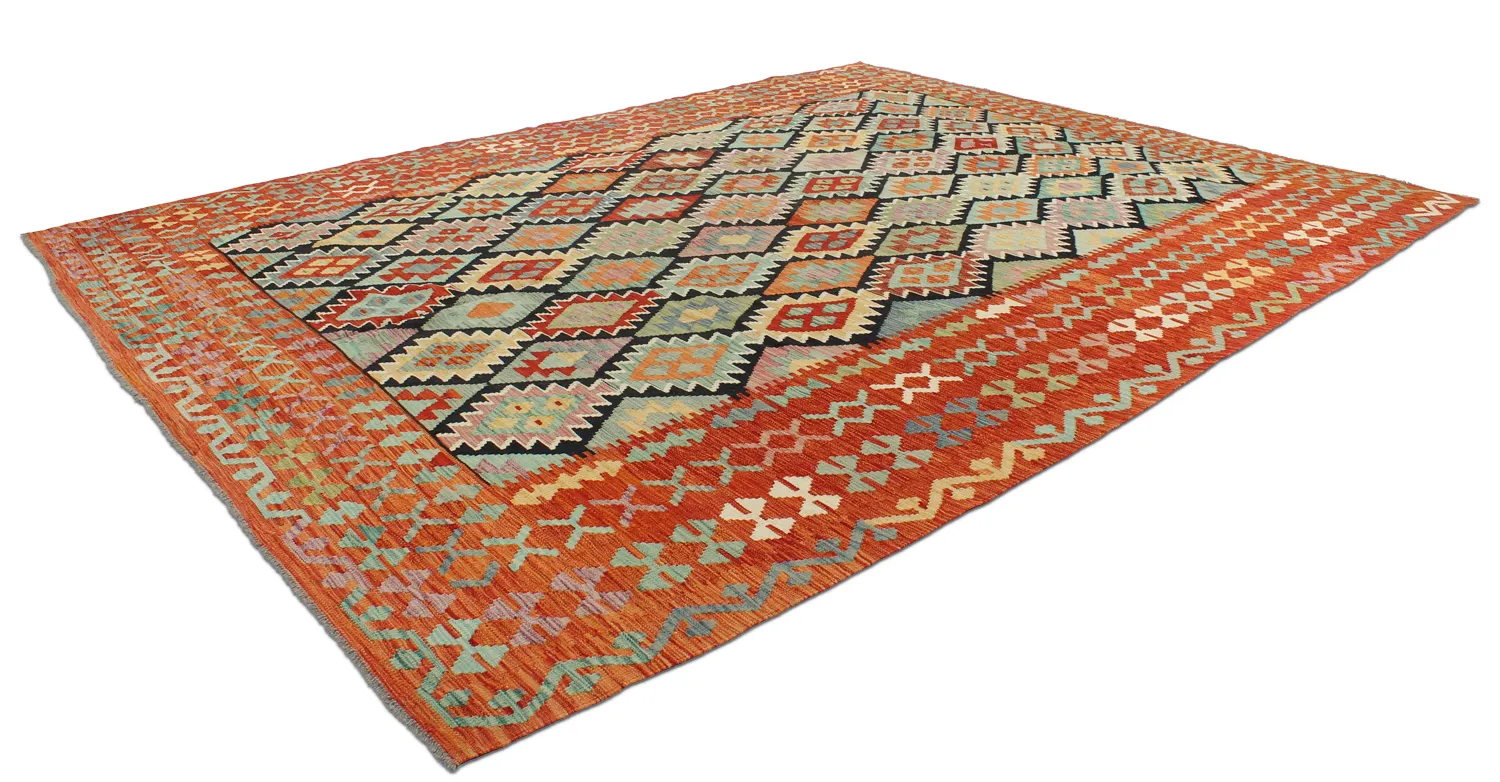 Orientalischer Kelim-Teppich 363 x 280 cm