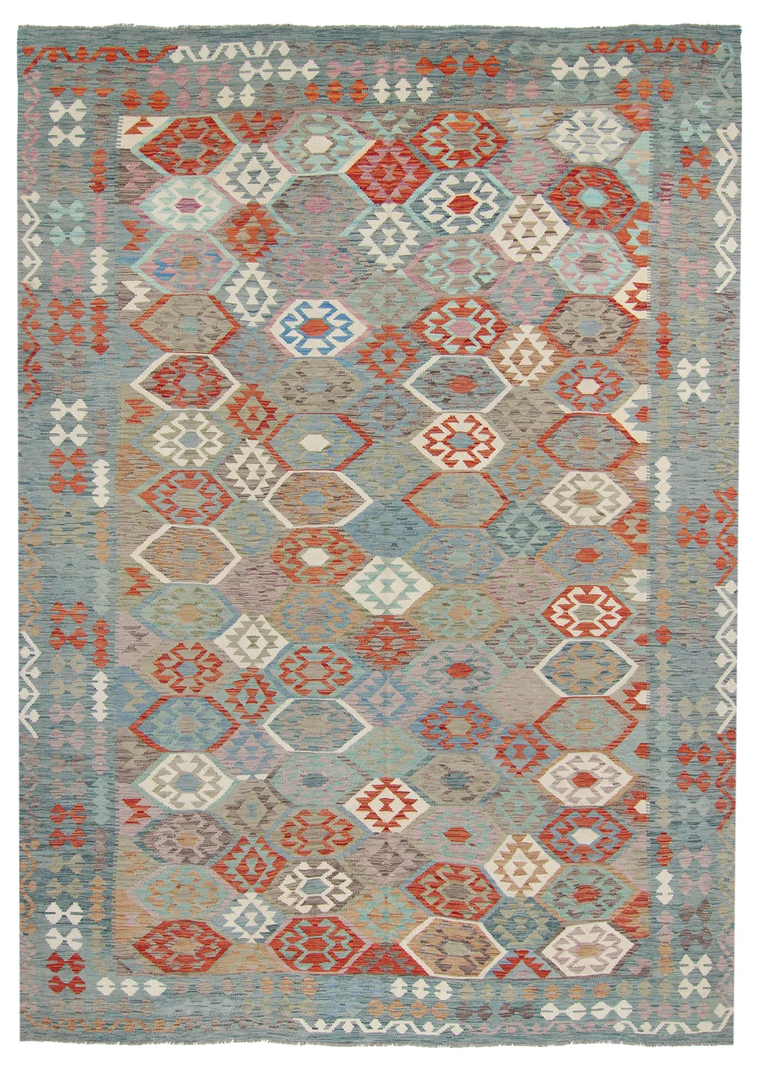 Orientalischer Kelim-Teppich 345 x 251 cm