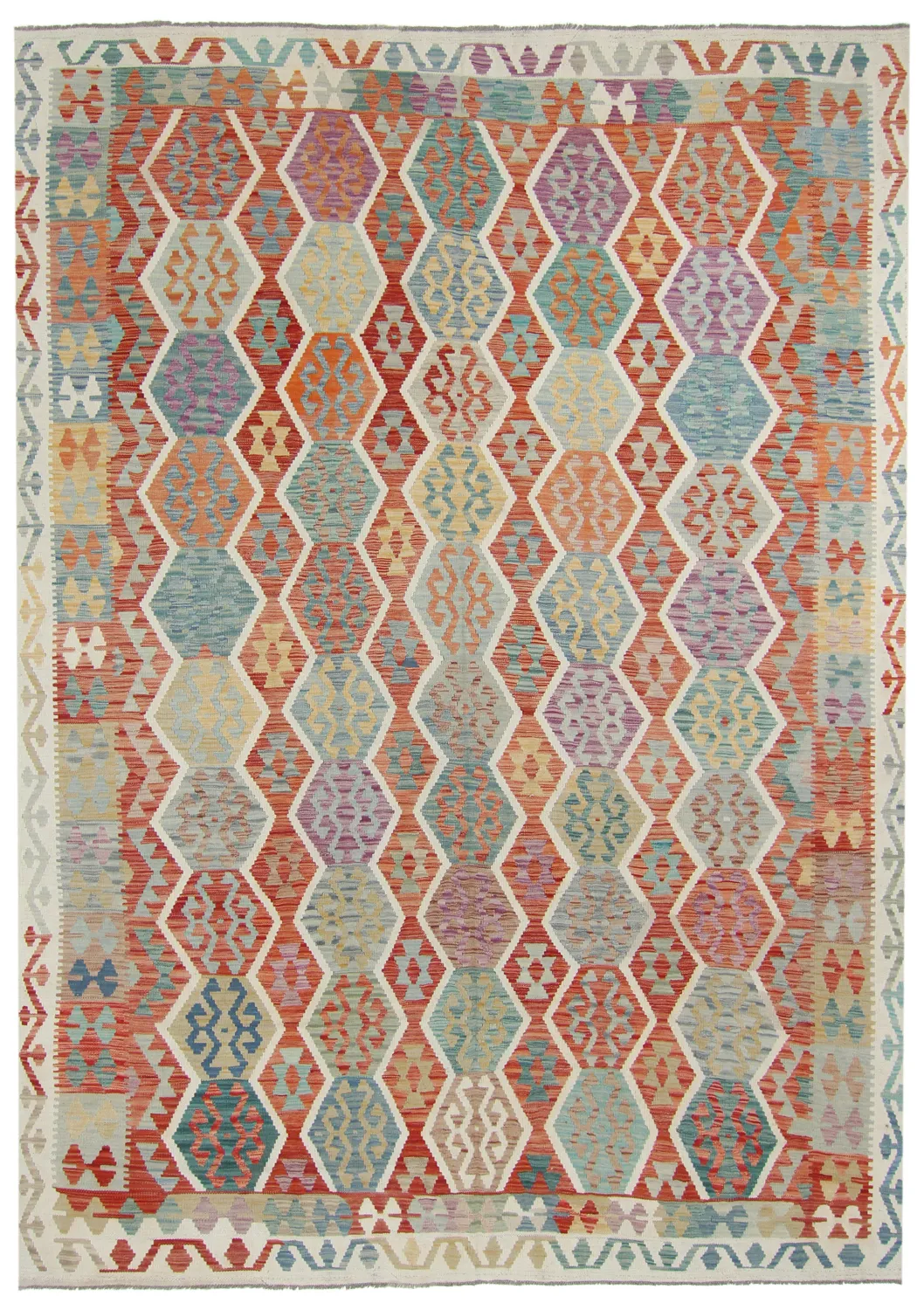 Orientalischer Kelim-Teppich 341 x 248 cm