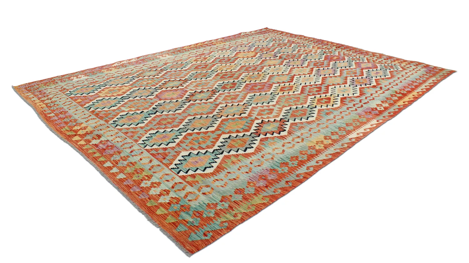 Orientalischer Kelim-Teppich 362 x 276 cm