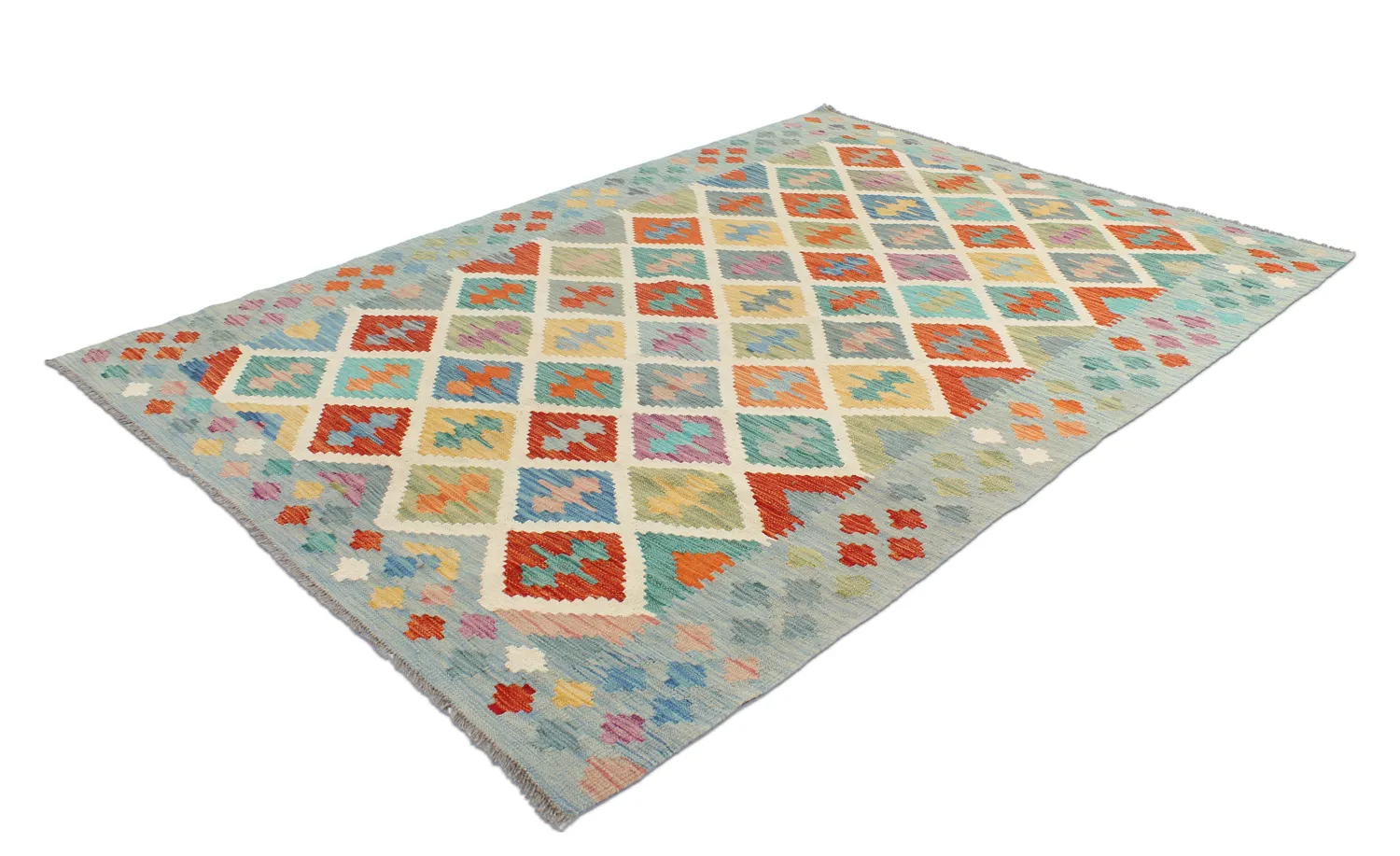 Orientalischer Kelim-Teppich 242 x 170 cm