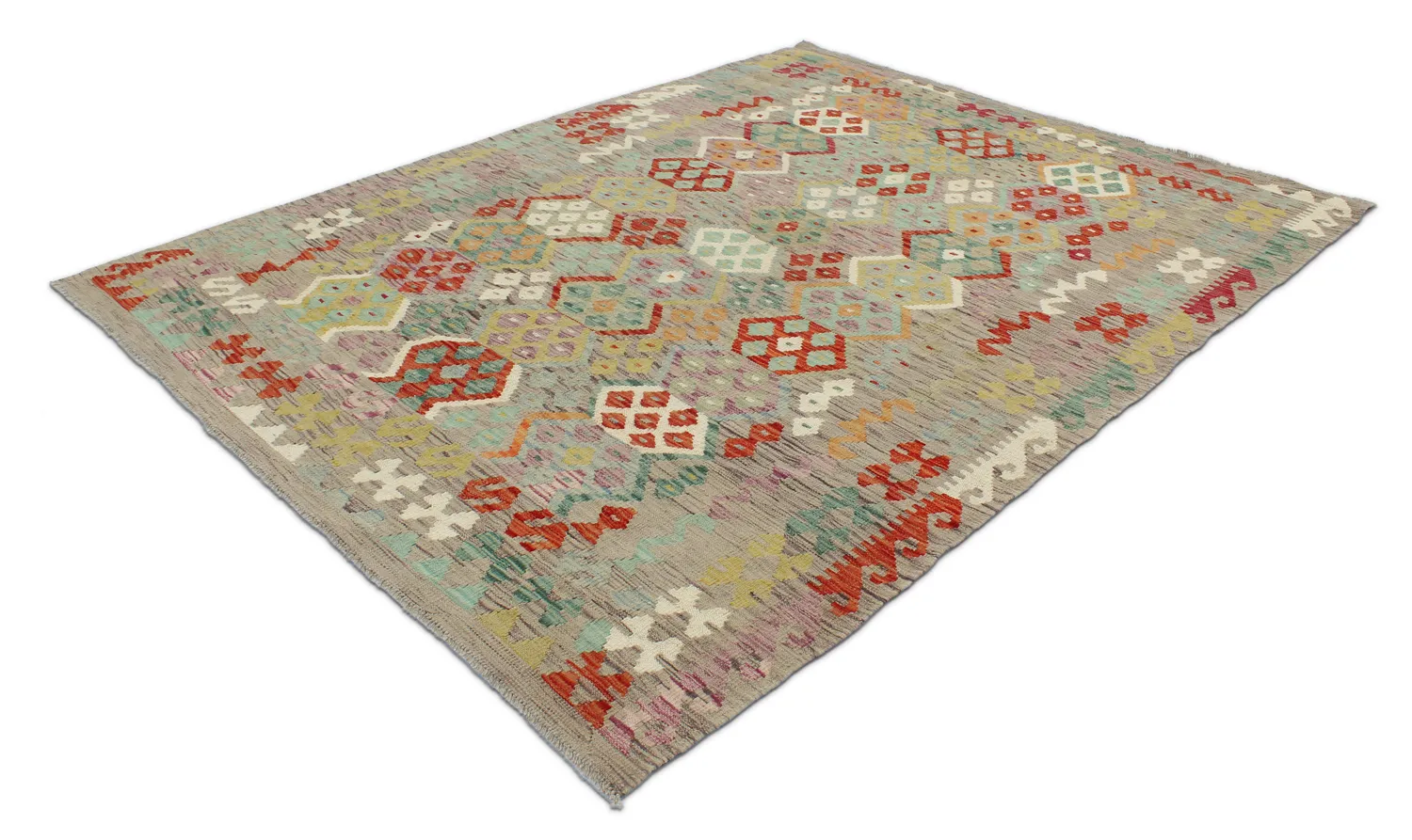 Orientalischer Kelim-Teppich 201 x 155 cm