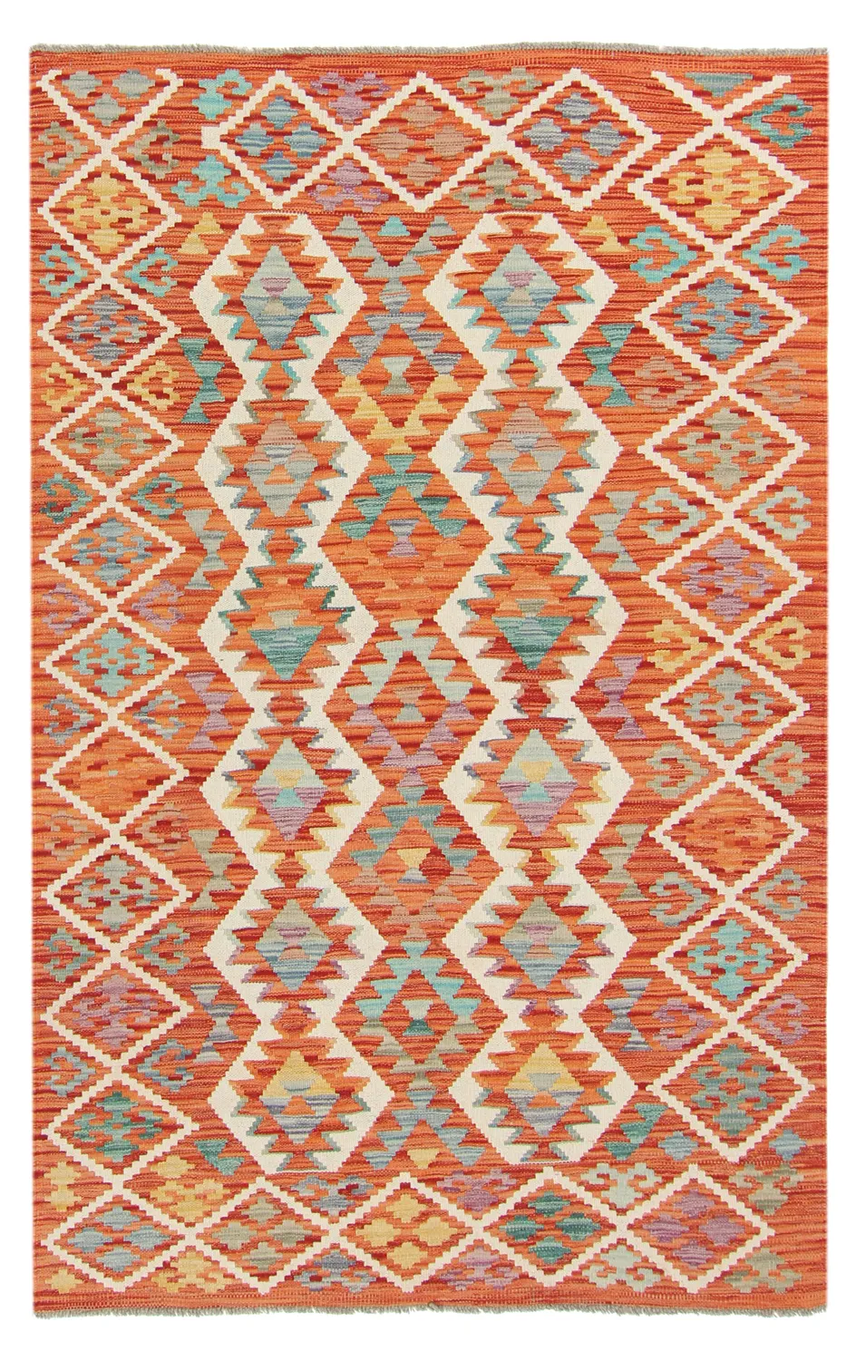 Orientalischer Kelim-Teppich 193 x 124 cm