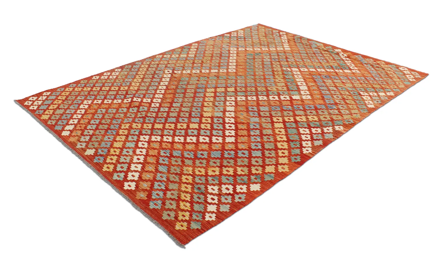 Orientalischer Kelim-Teppich 245 x 179 cm