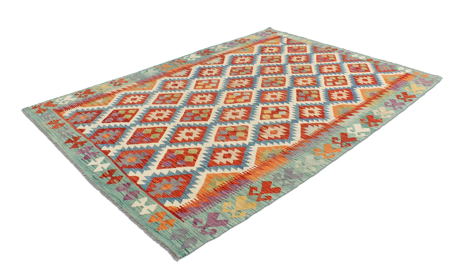 Orientalischer Kelim-Teppich 239 x 166 cm