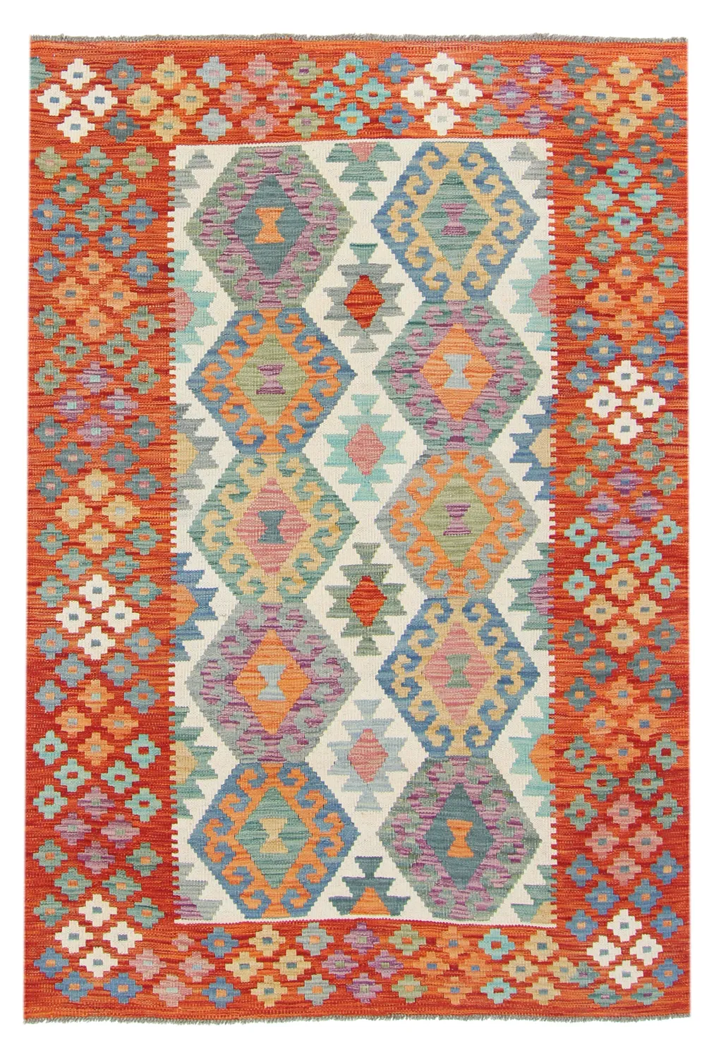 Orientalischer Kelim-Teppich 185 x 127 cm