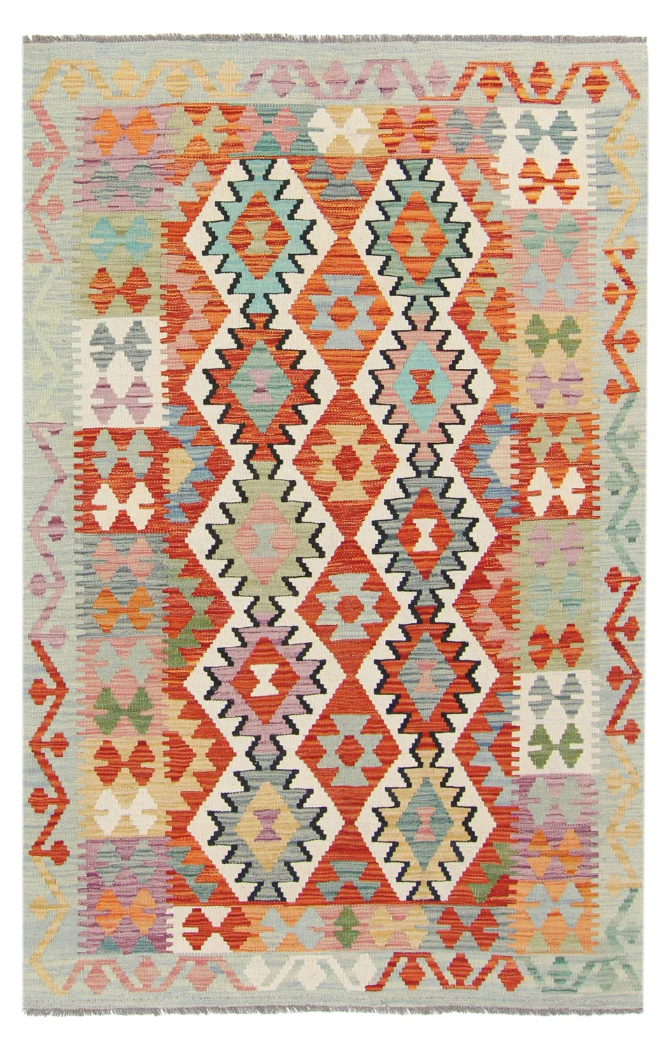 Orientalischer Kelim-Teppich 186 x 122 cm