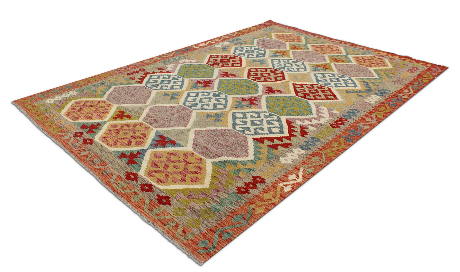 Orientalischer Kelim-Teppich 237 x 163 cm