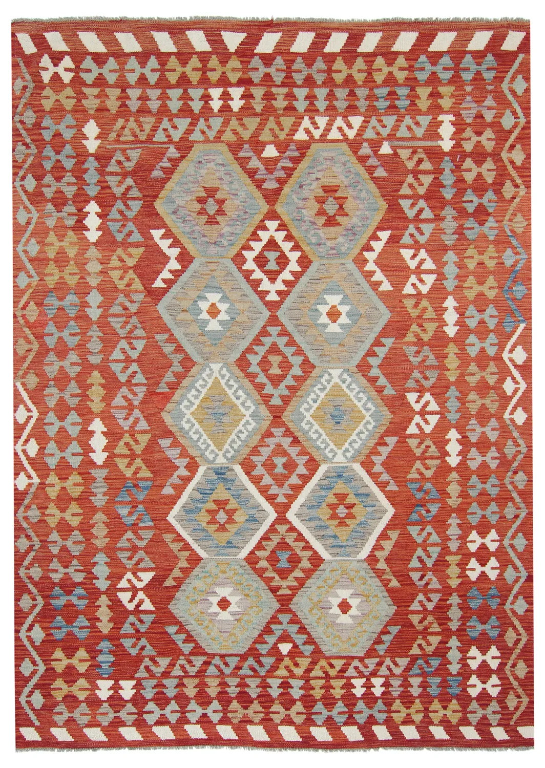 Orientalischer Kelim-Teppich 248 x 176 cm
