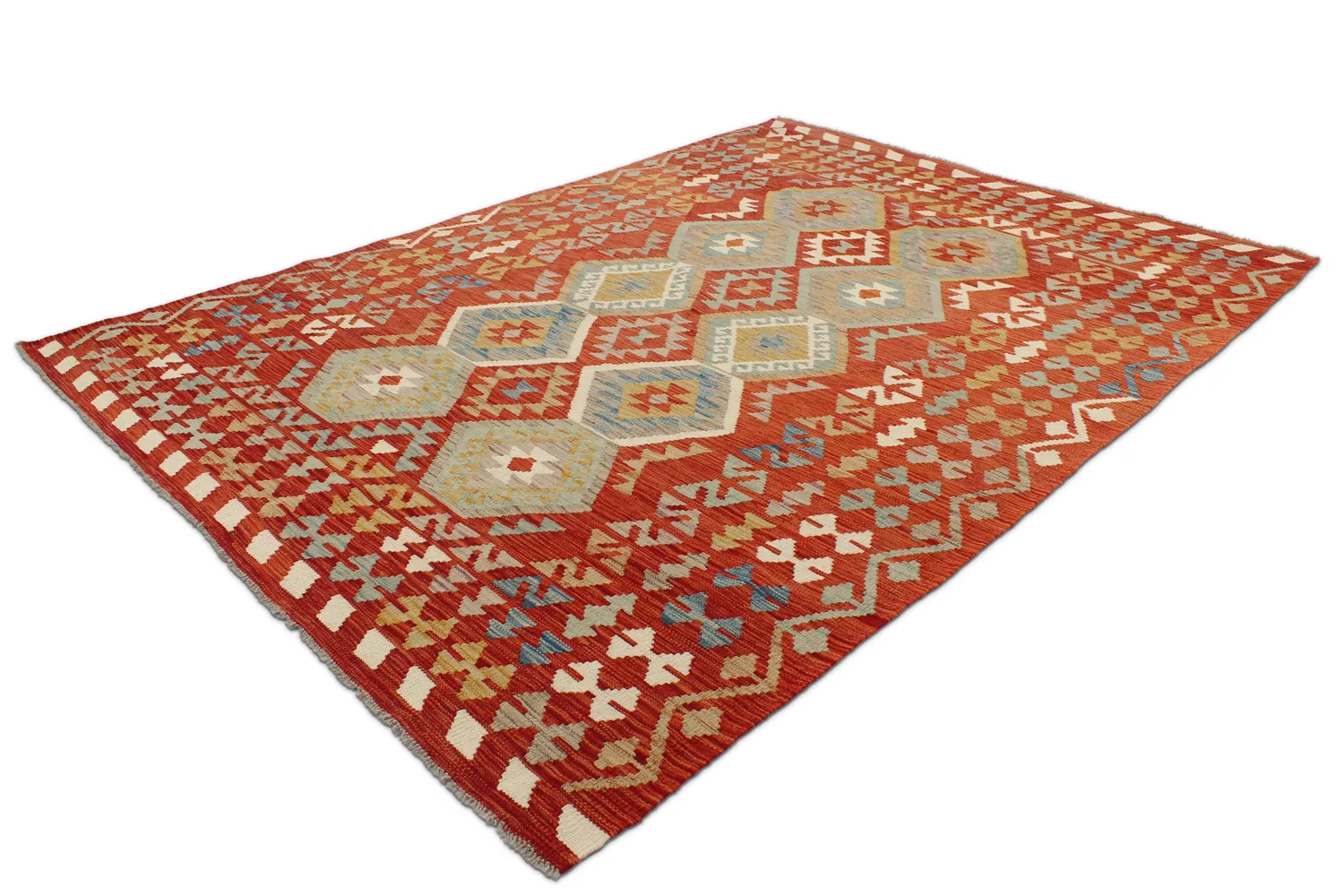 Orientalischer Kelim-Teppich 248 x 176 cm